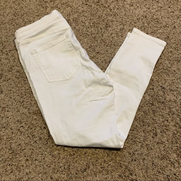 TopShop Moto Jamie Women’s White Skinny Jeans Size 34 - Picture 8 of 8